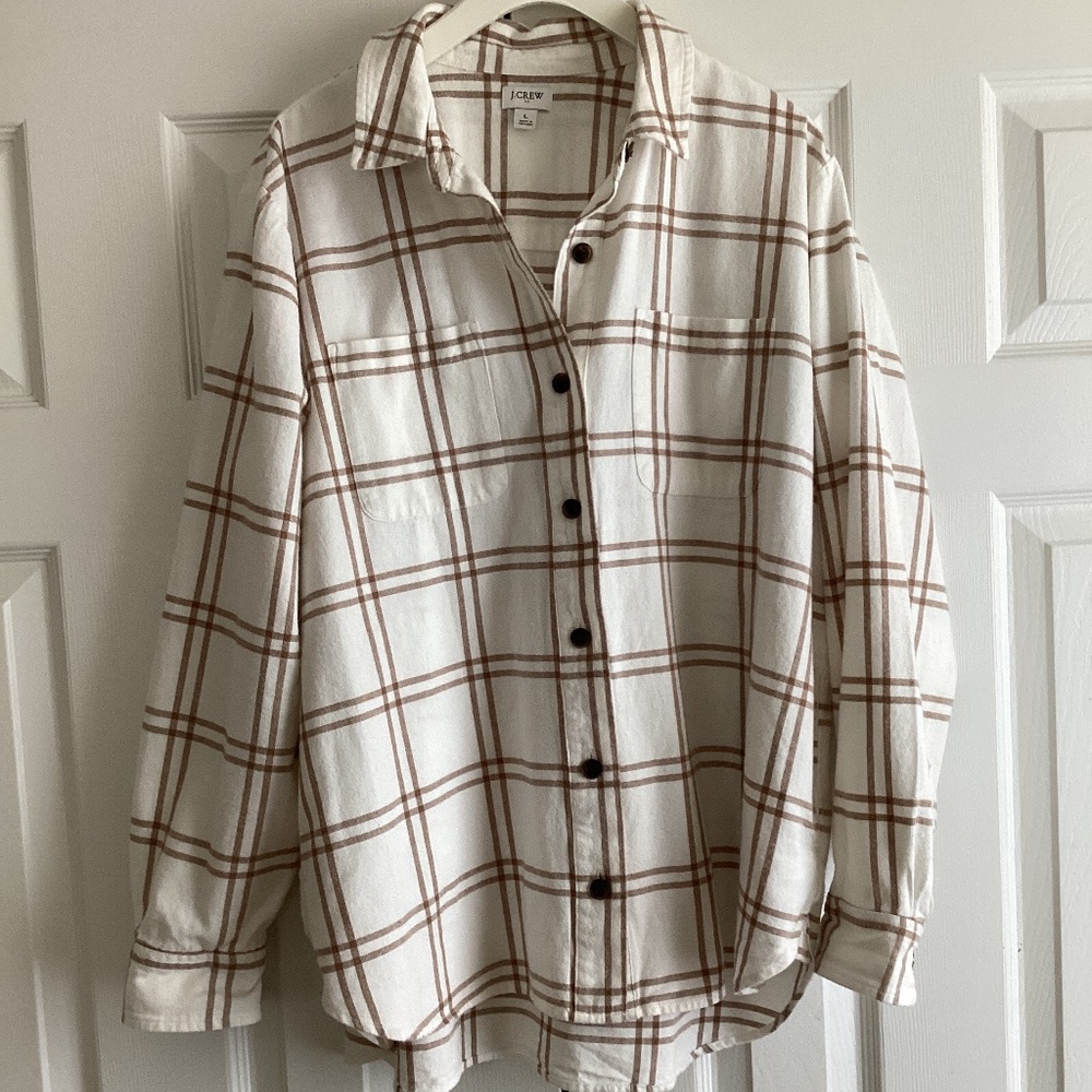 J.Crew Flannel shirt-jacket